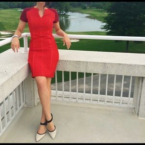 Antonio Melani red formal dress size 2